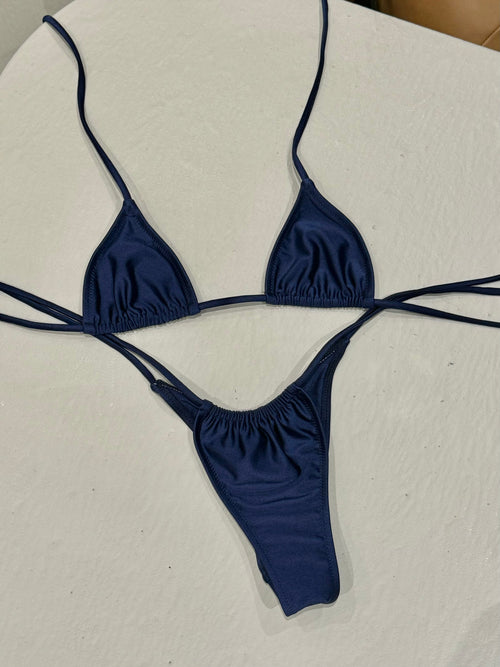 Basic Navy Blue Bikini
