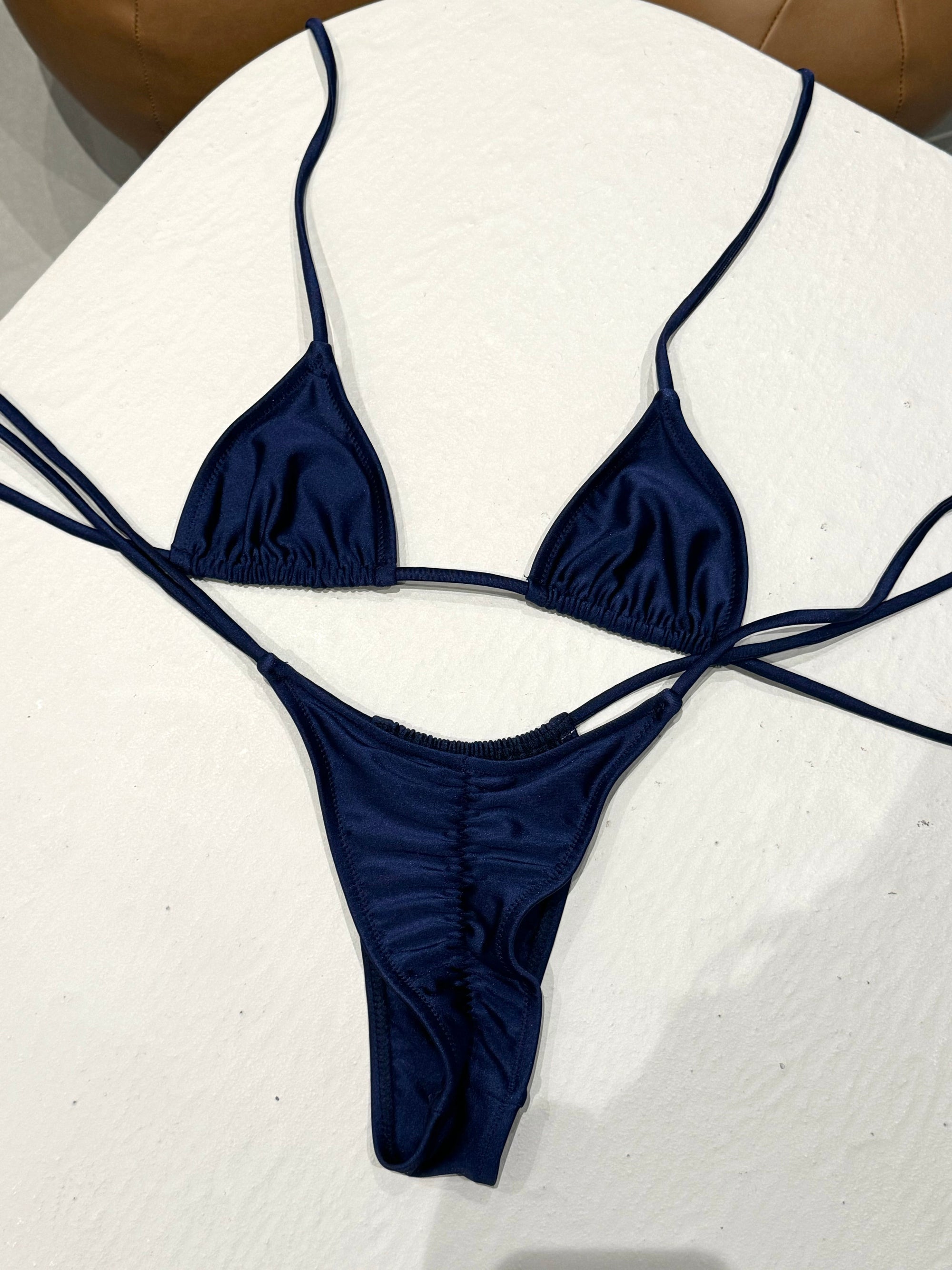 Basic Navy Blue Bikini