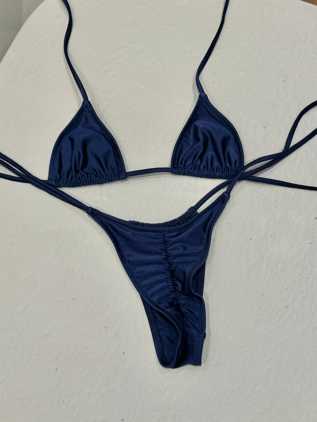 Basic Navy Blue Bikini